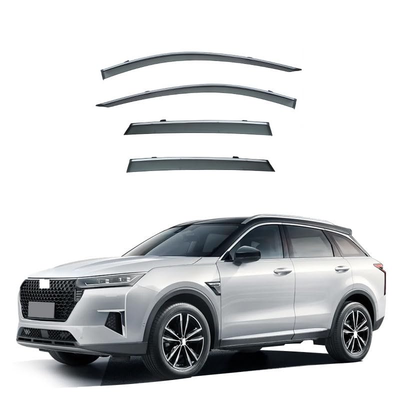 Deflectores de aire para Venucia Xing 2020+ accesorios de cubierta para lluvia y sol