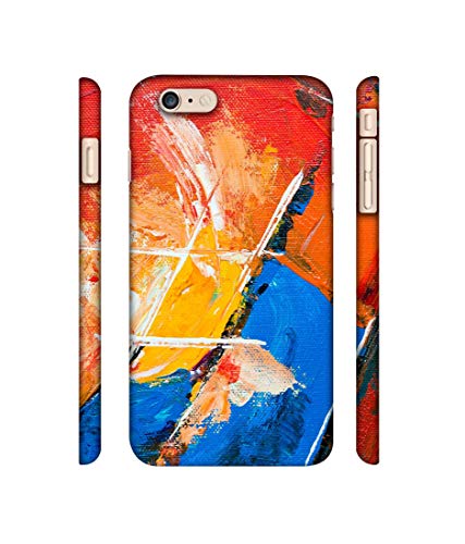 Image of Amazon Brand - Solimo Designer Color Impression On Canvas 3D Printed Hard Back Case Mobile Cover for Apple iPhone 6 Plus / 6S Plus