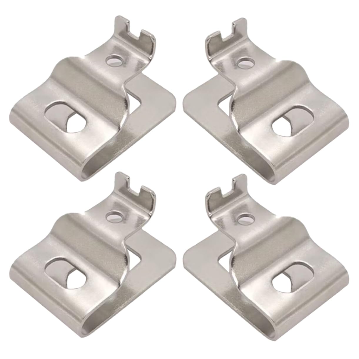 SHINEOFI 4 Set Clip Per Cintura Elettrici Inossidabile Gancio Per Chiavi E Trapani Ottimizza Organizzazione Dei Tuoi Strumenti Elettrici 4 Pezzi*4