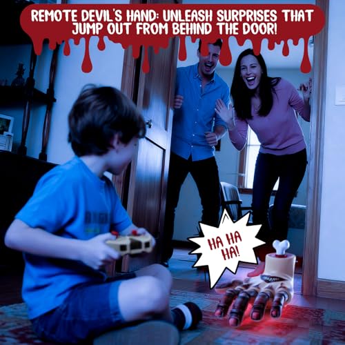 Halloween Animatronic Crawling Hand DROPS TO - image 2