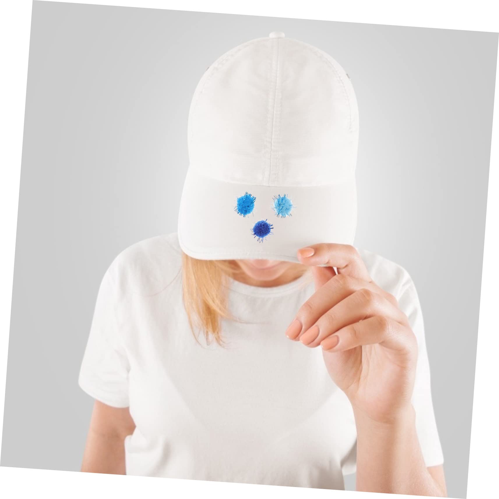 STOBOK 5000 Stück Weihnachtsdekoration Pompons Plüsch Bommel Puffbällchen zum Basteln DIY Kleidung Bommel Mini-Pompons zum Basteln kleine Pompons zum Basteln Schüttgut Kunsthandwerk