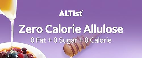 Miniatura 3 de ALTist Edulcorante de jarabe de alulosa  Alternativa de azúcar líquida cero calorías, ceto, vegano, sin OMG, a base de plantas  Reemplazo de azúcar