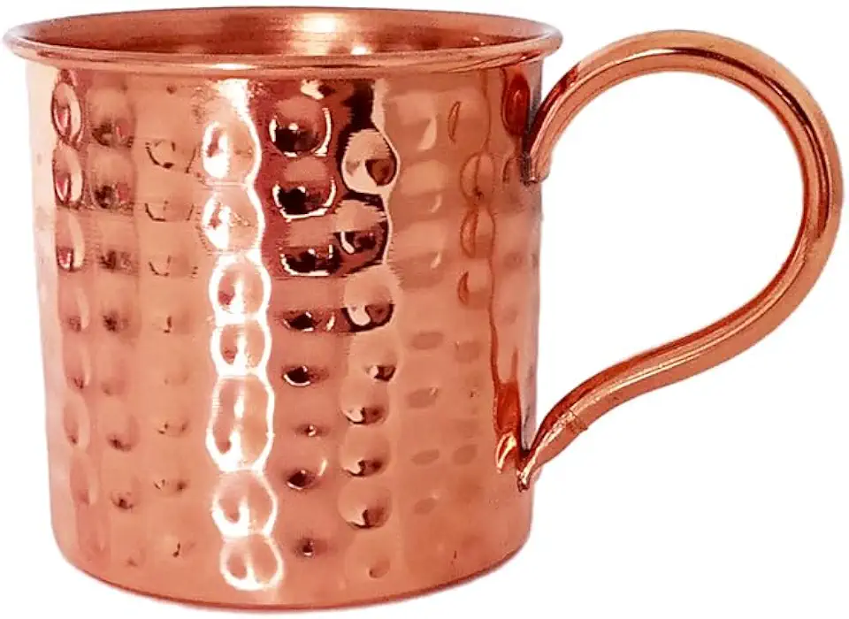 Caneca De Cobre Puro Moscow Mule 350ml Sem Verniz Cor Cobre Puro Sem Verniz