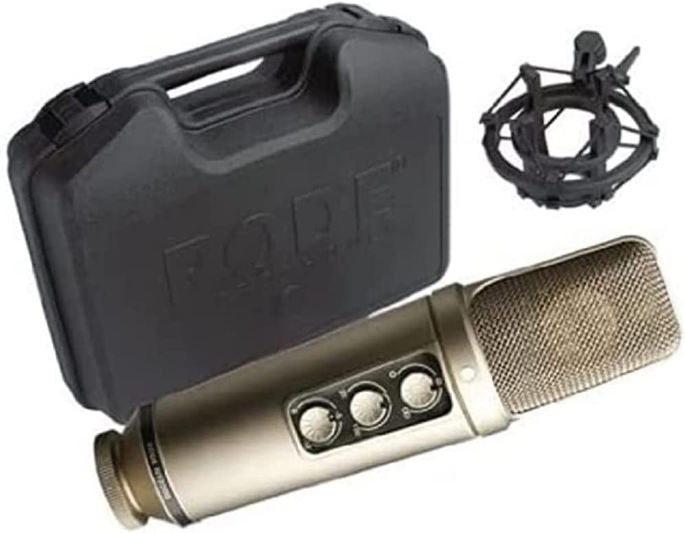 NT2000 Large-Diaphragm Condenser Microphone, Silver