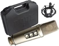 NT2000 Large-Diaphragm Condenser Microphone, Silver