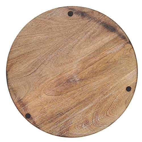 Platos Decorativos de Madera Natural Mango 13 pulg. Set x4 miniatura 2
