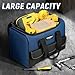 WINHUNT Tool Bags, 5 Multi-pockets Garden Tool Bag, 1680 Denier Blue Craftsman Tool Bag, for Home DIY & Equipment Storage, Blue