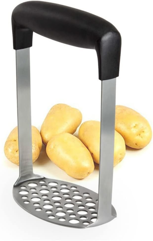 Stainless Steel Potato Masher Peeler Cutter Holder Fruit Vegetable Tools Kitchen Gadgets