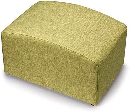 Tabouret de Canapé et Coffre de Rangement en Tissu Rose 60cm