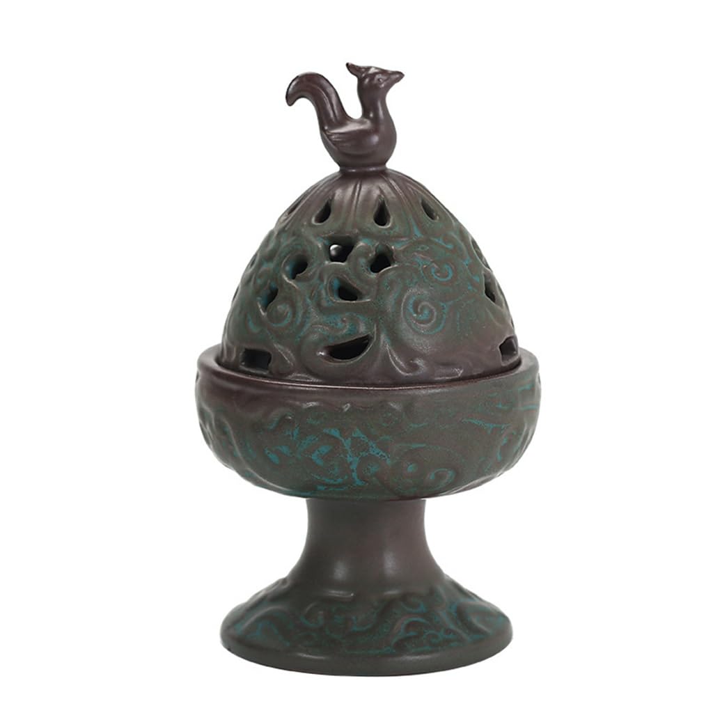 Bois de santal et encens zen : l'excellence d'un brûleur d'encens antique ciselé
