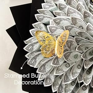 Graduation gifts money bouquet for her class of 2025 money gift ideas for women girl boy him daughter son diy bouquets filled with folded bills gift for college middle high school  urban country home decor