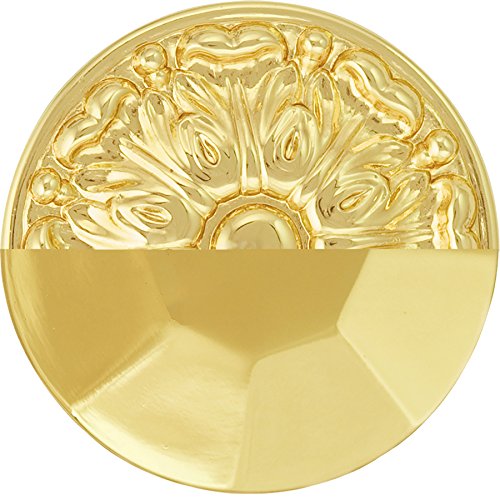 Hickory Hardware P3053-Pb Williamsburg Collection Pull, 1-1/4 Inch, Polished Brass #TOP2