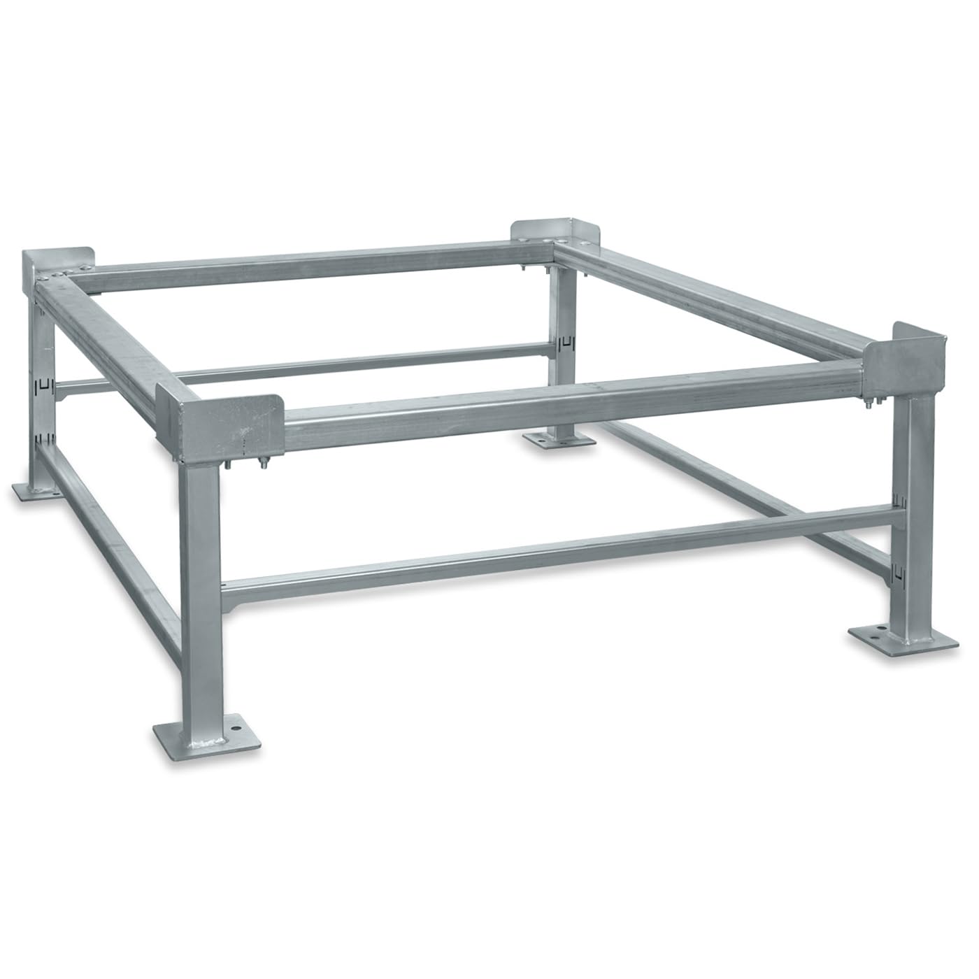 VOSS.farming Ständer für IBC Container 1000 Liter Höhe 45cm Podest Gestell 120cmx100cm verzinkt