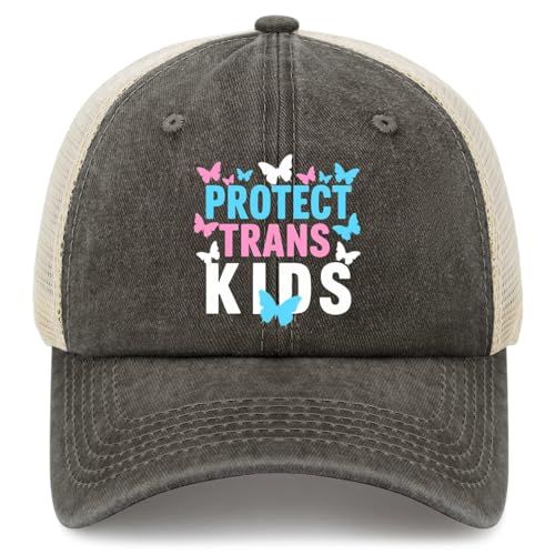 Protects The Dolls Transgender Trans Women Golf Hats Cycling caps for Son
