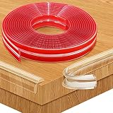 【VIFRIFICACIÓN Y SUAVE】 Este seguro infantil es una combinación de PVC y silicona, por lo que es suave pero no más problemas de desgarro, y también es bueno para proteger la seguridad del bebé. Los muebles no dañan los muebles y afectan a la belleza de los muebles.
