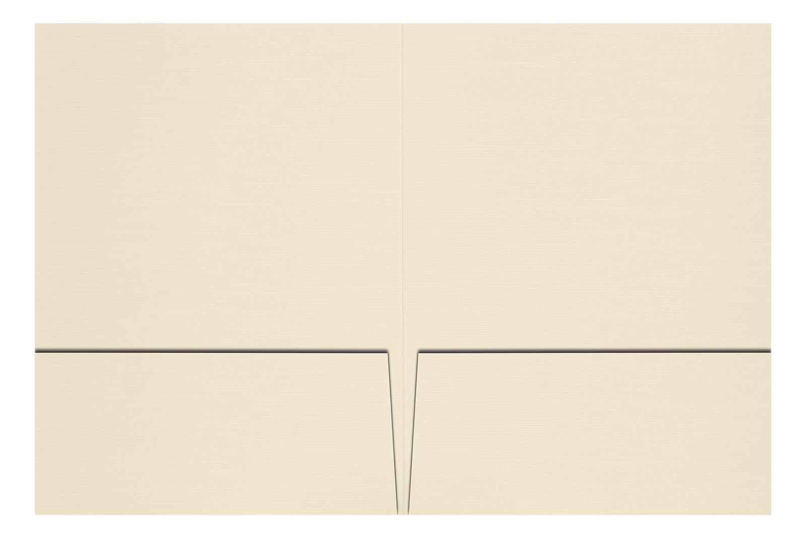 LUXPaper Präsentationsmappen, 22,9 x 30,5 cm, 2 Fächer, 36,3 kg, Einband, 25 Stück