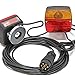 Produktbild Wiltec Rückleuchten für Anhänger 7-polig mit Magnethalterung, 7,5 m Kabel und 2 Lichteinheiten, Anhängerbeleuchtung mit verschiedenen Funktionen