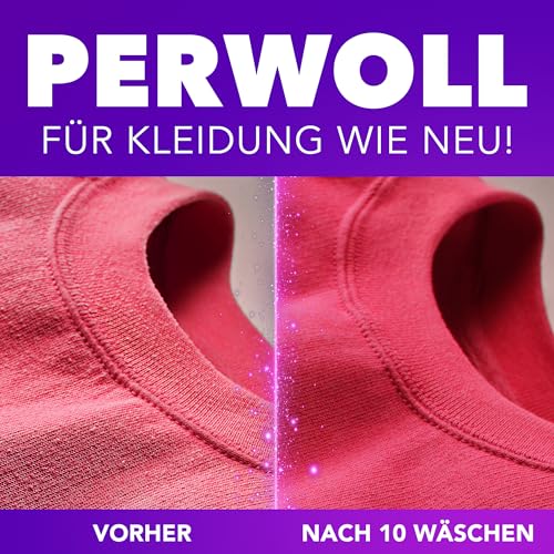 Perwoll Color Waschmittel (80 Waschladungen), Feinwaschmittel reinigt sanft und erneuert Farben und Fasern, für alle farbigen Textilien… – Ansicht 5