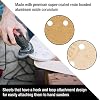 Dura-Gold Premium Triangle Oscillating Mouse Sanding Sheets - 40 Grit (Box of 16) - 6 Hole Pattern Hook & Loop Triangular Shaped Mouse Sander Discs - Aluminum Oxide Abrasive Sandpaper - Woodworking