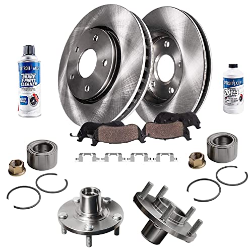 Image of Detroit Axle - Front Brake Kit for 2006 Nissan Altima, 2004-2008 Maxima