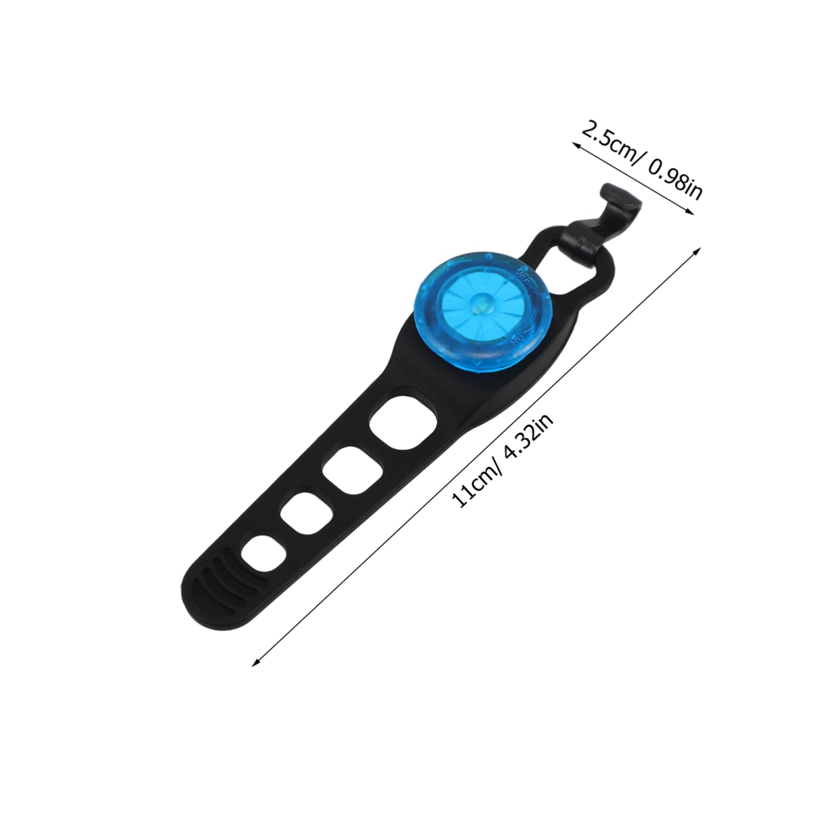 KICHOUSE Safety Bike Light Led Bicycle Tail Light Portable Bicycle Lamp Outdoor Cycling Safety