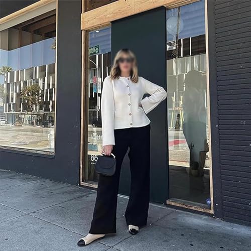 Describeu Cardigan,Ultra-Soft Button Cardigan,Slimming Button Cardigan Sweater Women with Pockets2