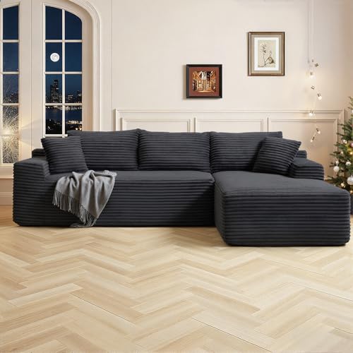 image for HANXIN 95 Inch Cloud Sectional Couch,Modular Sectional Sofa with Deep 