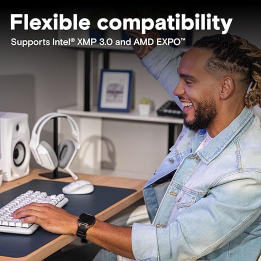 Image of Crucial RAM 16GB DDR5 5600 MHz CL46 (16Gbit) Desktop Memory CT16G56C46U5