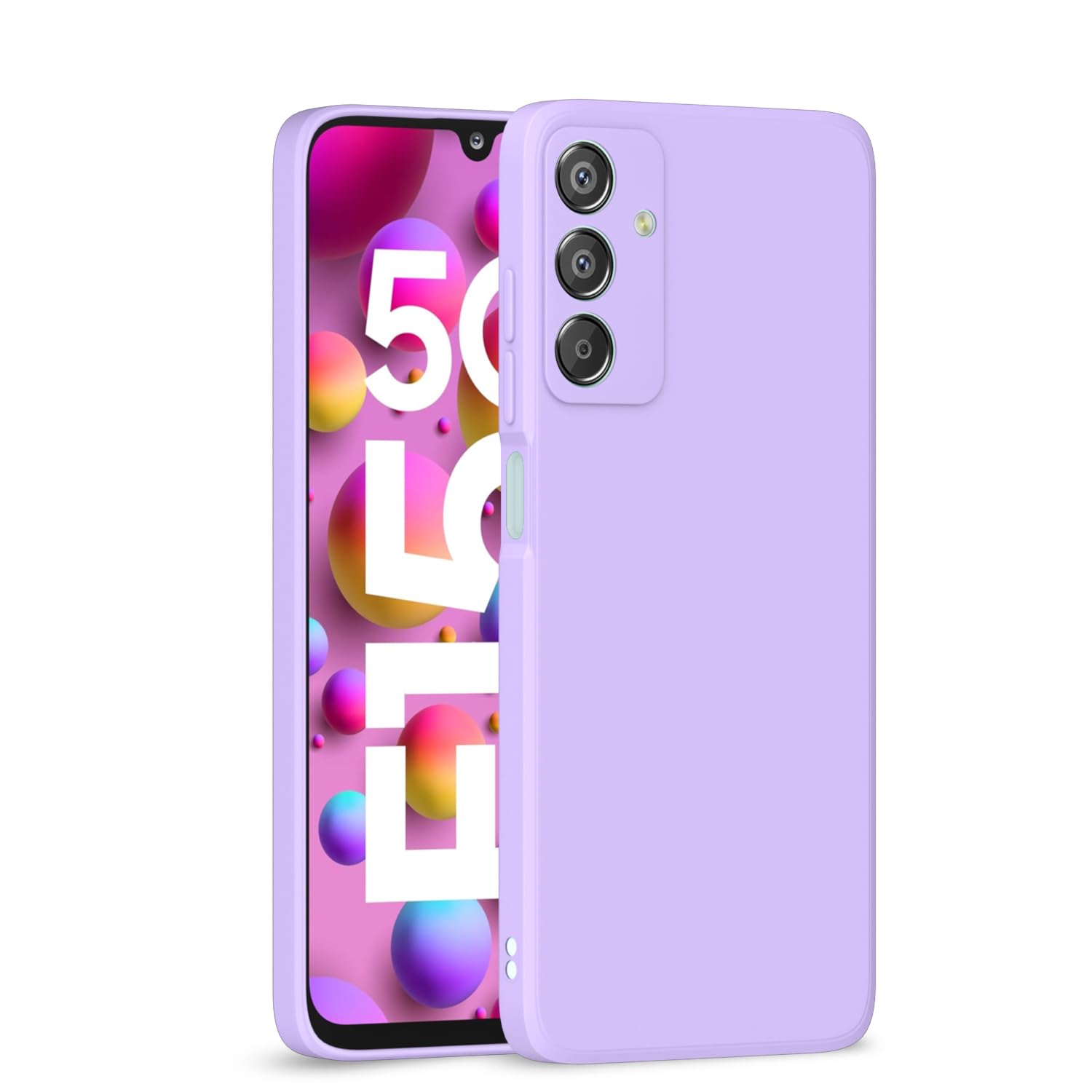 Pikkme Back Cover Camera Protection Shockproof Soft Matte Silicone Back Case for Samsung Galaxy F15 5G / M15 5G / M15 Prime 5G (Purple) (B0DFGTQQCM) Amazon Price History, Amazon Price Tracker
