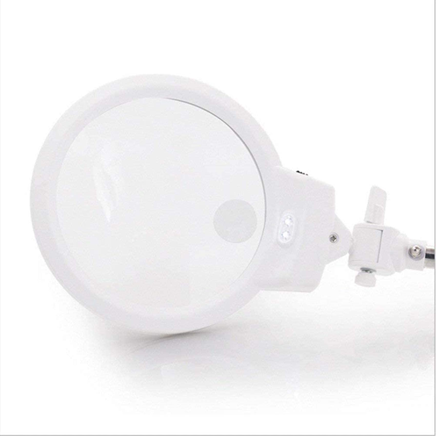 Vergrößerungsgläser, Tischlupen mit LED-Handgelenken, Faltlupe 2X 5X HD-Linse, Tischlupe für Bastelarbeiten und Reparaturen