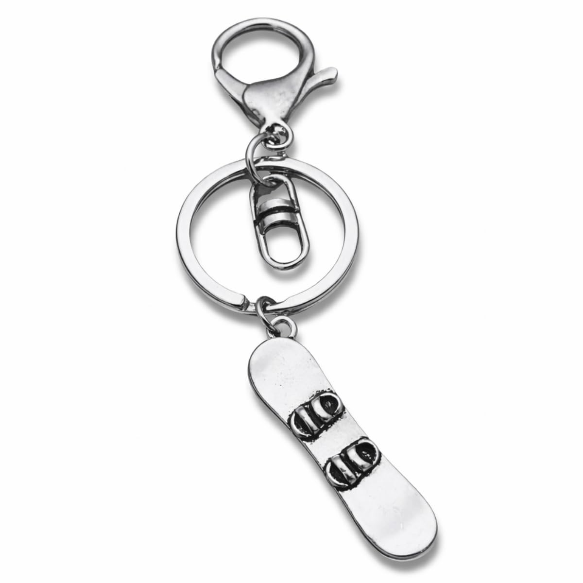 Rossignol Snowboard Keychain With Zipper Pull Charm - Gift Sports