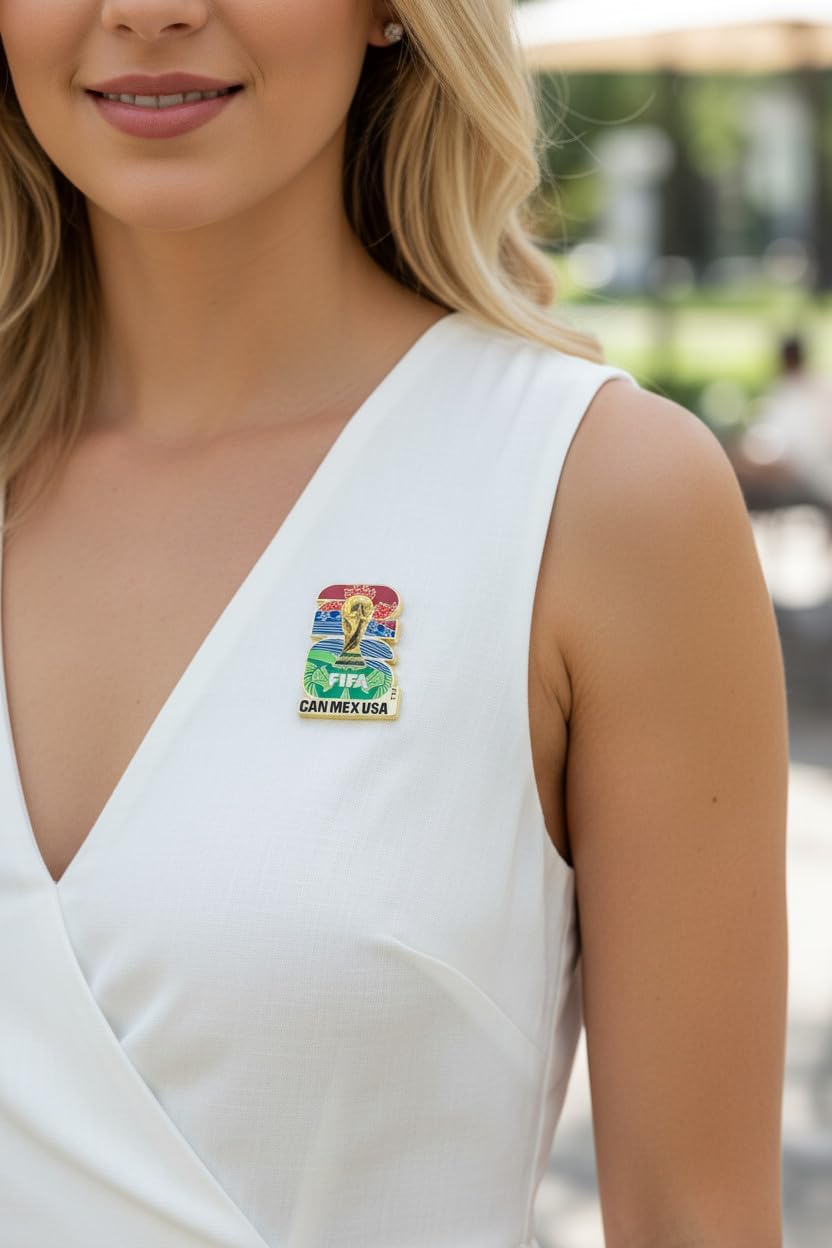 Official FIFA World Cup 2026 Edition Specialty Pins - Historical - Timeless Collectors Item - Premium Weighted Zinc Alloy