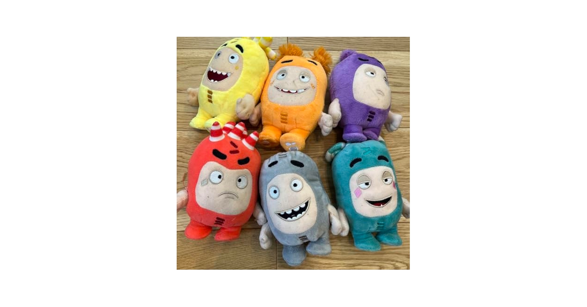 Amazon.co.jp: オッドボッズぬいぐるみ6体セット : おもちゃ
