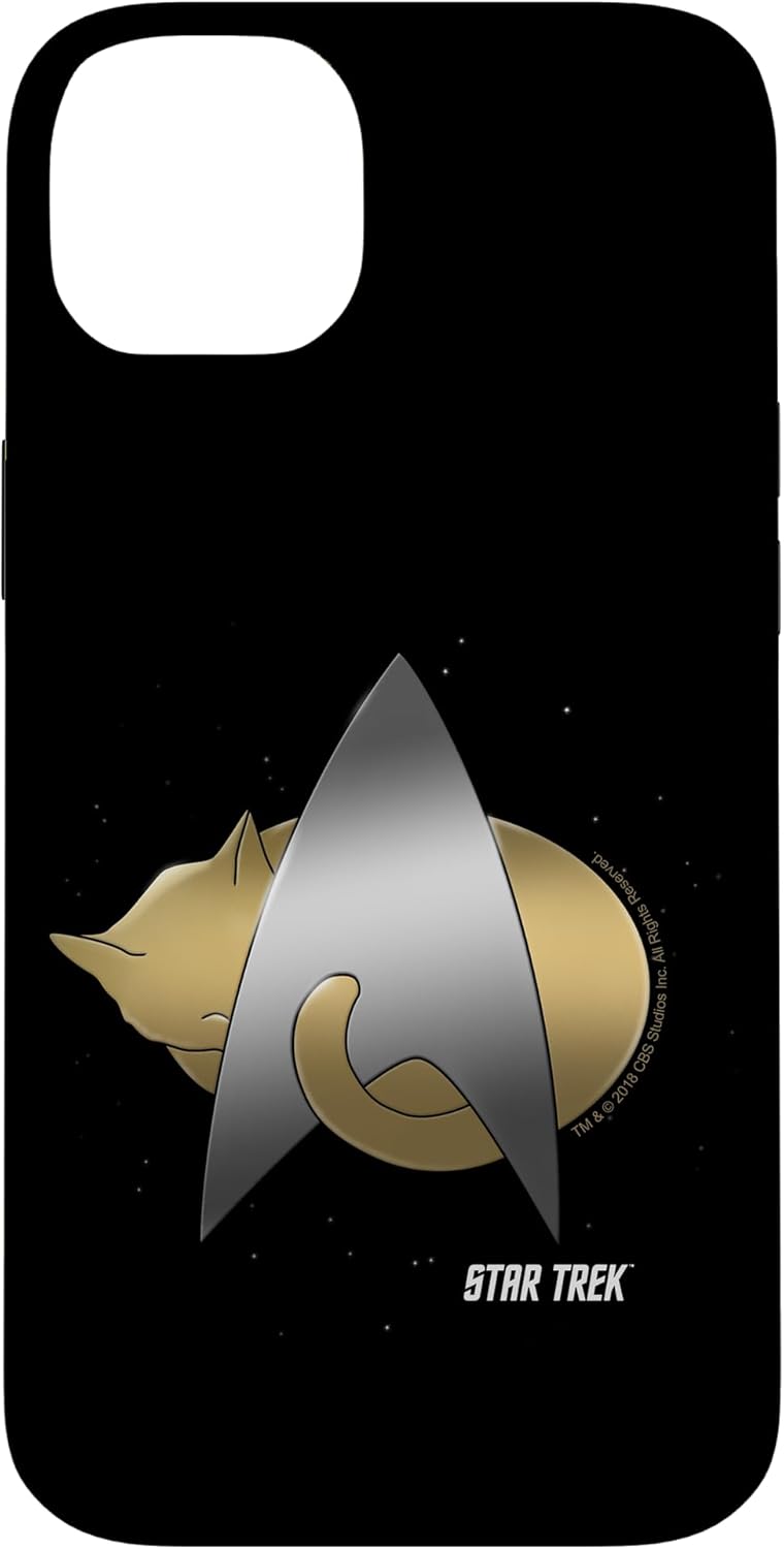 Star Trek: The Next Generation Cat Badge Case for iPhone 14 Plus