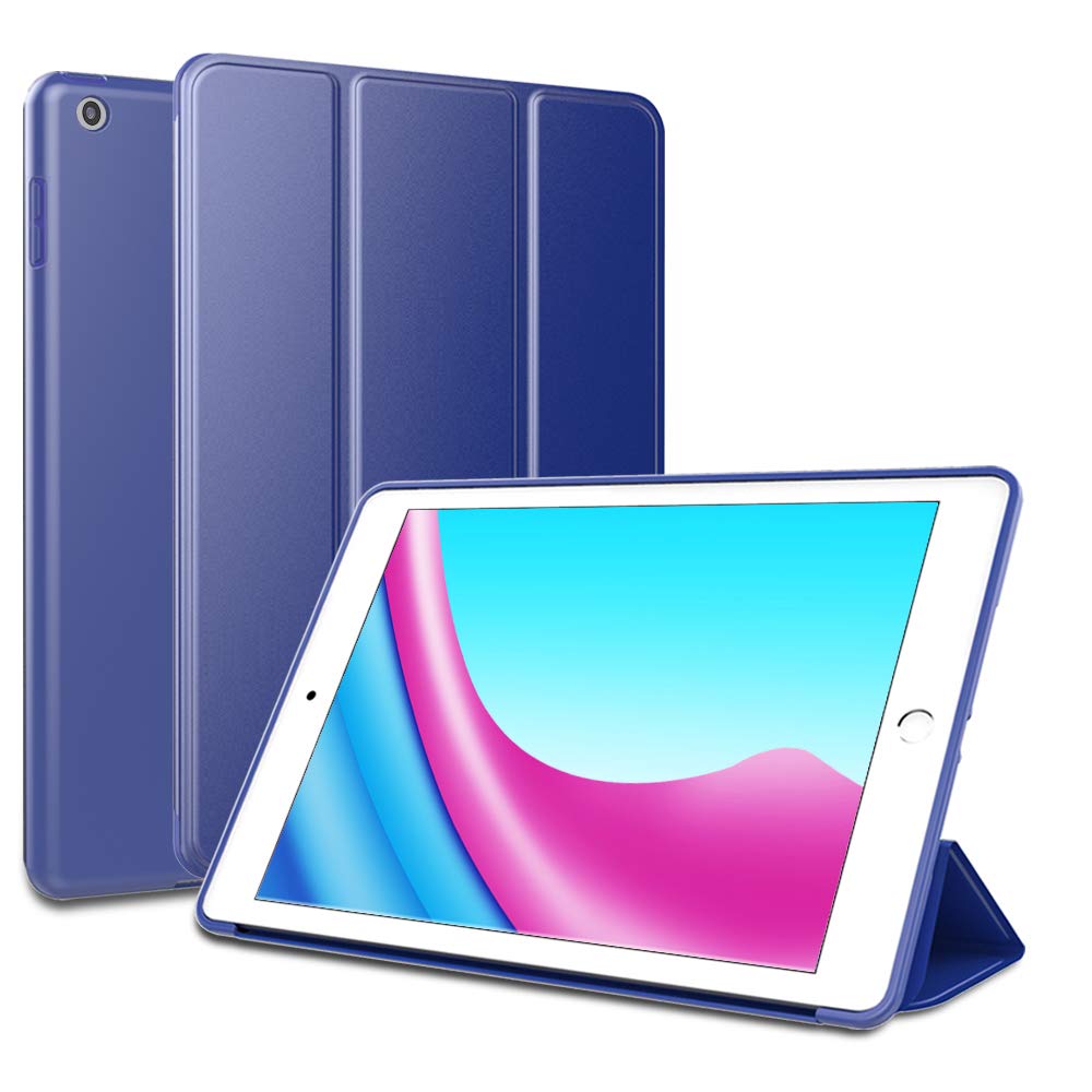 Gioia Bazaar Case for Ipad Air 4 10.9" 2020, PU Leather Trifold Stand Slim Fit Smart Cover with Soft TPU Back Case [Auto Sleep/Wake] for Apple New iPad Air 4th Generation 2020 10.9 inch(Navy Blue) (B08Q7VLVY9) Amazon Price History, Amazon Price Tracker