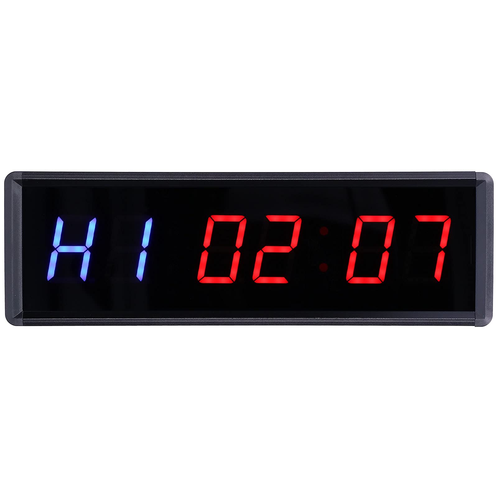Fitness-Timer, LED-Intervall-Timer LED-Timer mit Fernbedienung für Home Gym Fitness