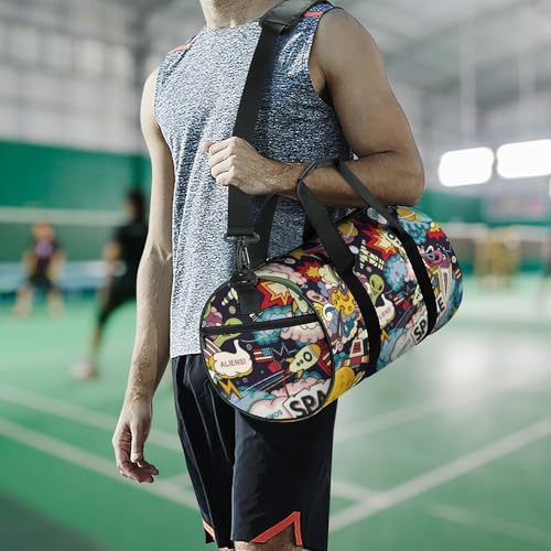 Sac de gym theme espace résistant pour éviter de manquer de place