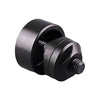 Vista 9 de SagaSave Perforadora de chapa metálica de 1.260 in/1.26 pulgadas, cortador de agujero hexagonal de metal para fregadero de corte, placa de acero