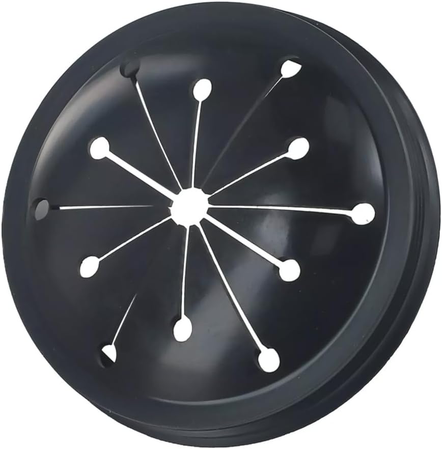 Garbage Disposal Splash Guard,3-3/8 Inch Kitchen Sink Drain Plug,Splash Guards Collar Sink Baffle,Food Waste Disposer Parts (3-3/8)