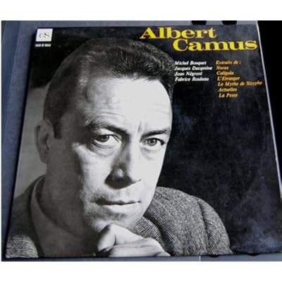 ES - 320 E 852 - Albert Camus - Michel Bouquet - Jean N&eacute;groni - Jacques Dacqmine - Fabrice Rouleau -