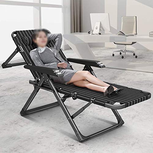 Fauteuil inclinable en métal contre le mal de dos au bureau