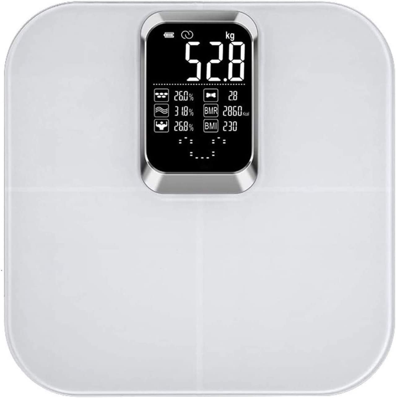 Smart Scale for Body Weight Digital Bathroom Scale Auto Monitor Body Weight Fat BMI Water BMR Muscle Mass