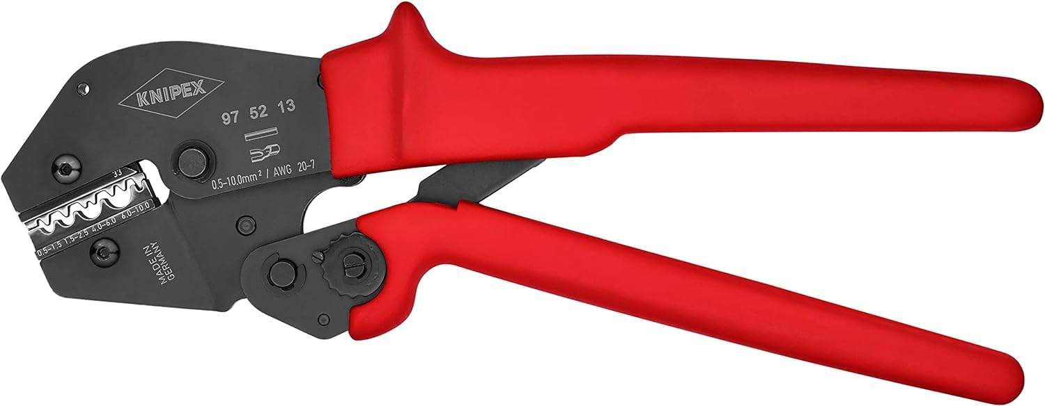 Knipex Crimping Pliers Non-Insulated Terminals & Plug Connectors