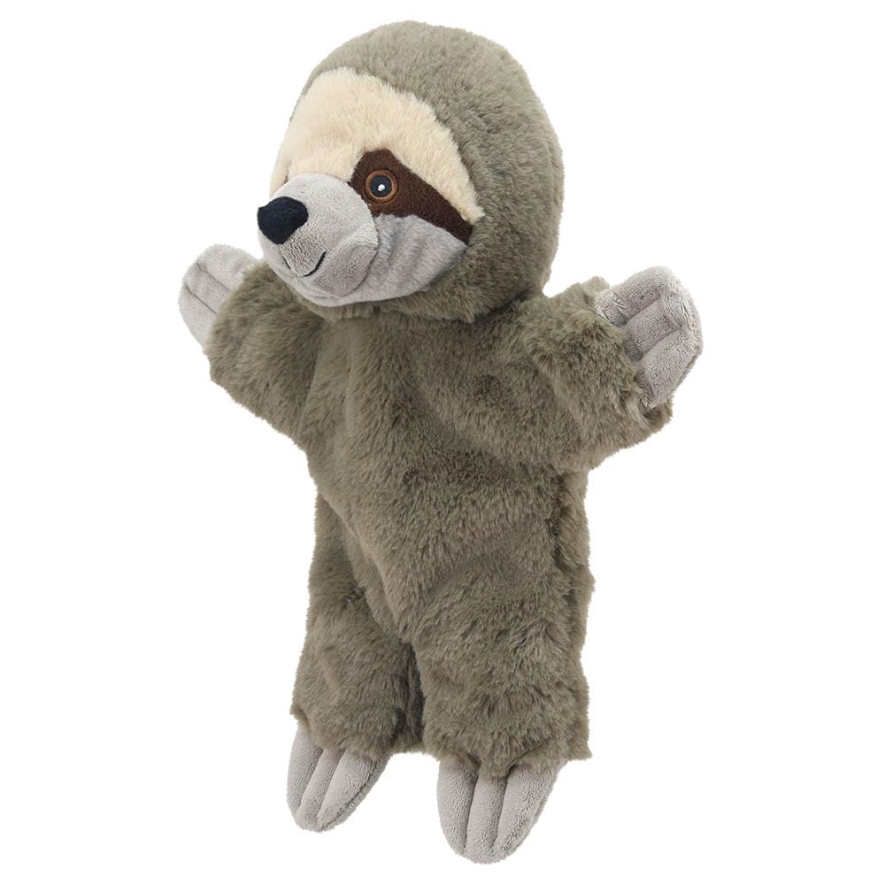 The Puppet Company Sloth ECO Walking Puppet, Soft, Cuddly & Eco-Friendly Hand Puppet, Fun for Kids & Adults - Image 2
