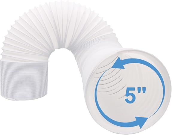 Exhaust Hose for Portable Air Conditioner Vent Hose Extension Kit 5 - Extra Long Portable Air Conditioner Hose