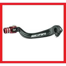SCAR Folding Gear Shift Lever Shifter Pedal Forged Compatible with BETA RR RR Race RR X-PRO 350 390 430 480 20-26 - red