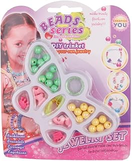 لعبة تصميم مجوهرات بلاستيك 2013C للبنات من ثري ايه، قطعة واحدة، متعددة الألوان، موديل 3A-18413-1-