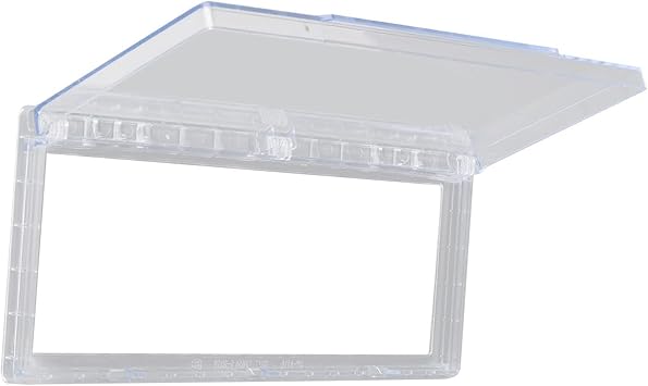 3 Gang Weatherproof Socket Cover for Home Use, Transparent