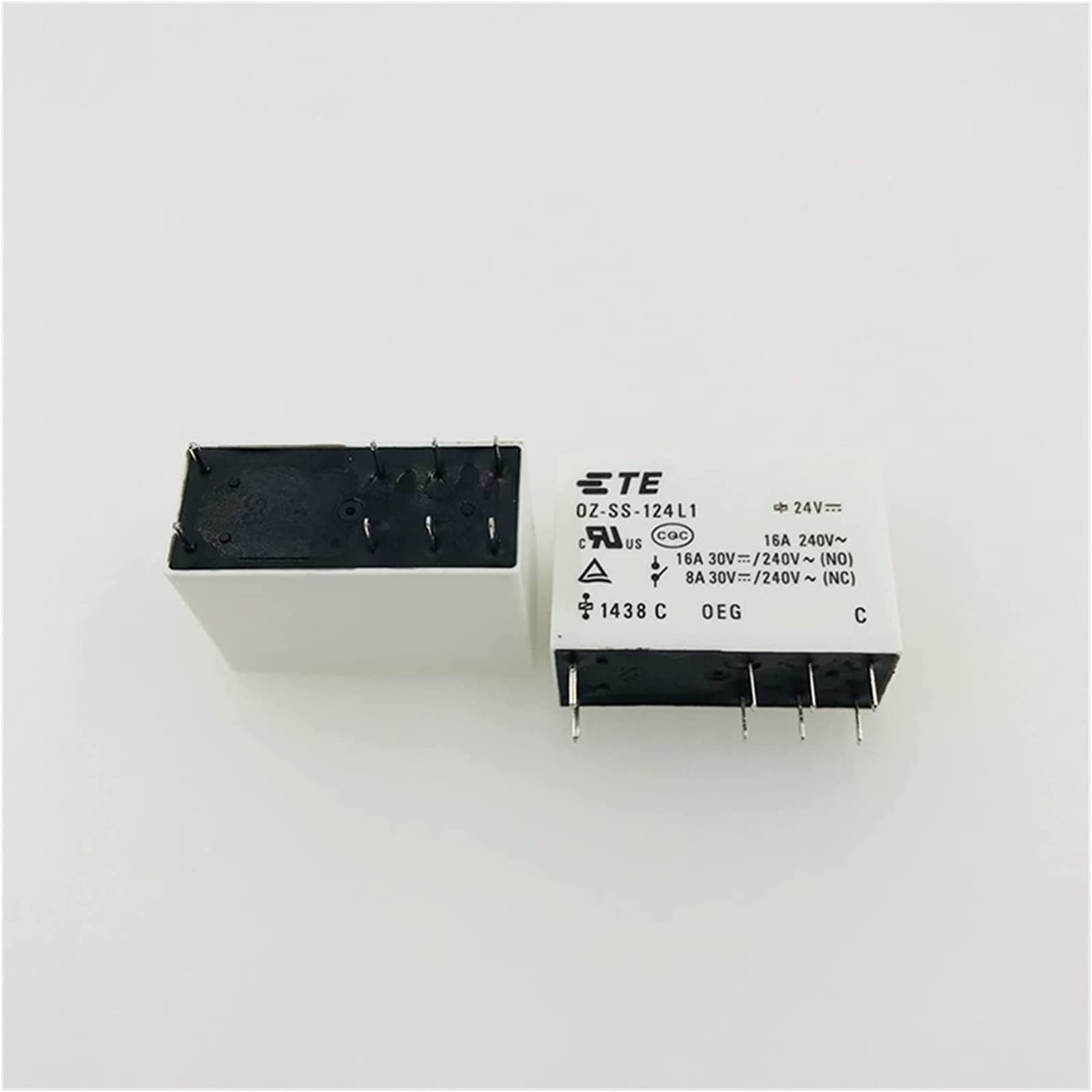 LKPEHTAGN Relay 2PCS/lot Power OZ-SS-112L1 OZ-SS-124L1 16A 240VAC 8PIN