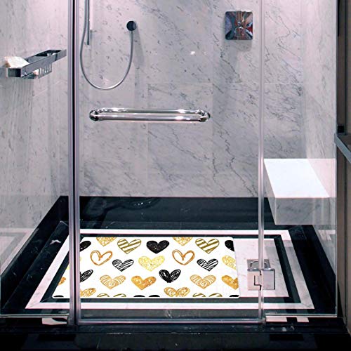 Alfombrillas antideslizantes para bebés y ancianos que evitan caídas en bañeras rectangulares 6